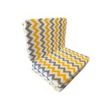 Vip Home Concept Market Urunleri Katlanir Cocuk Yatagi Sunger Yatak Cocuk Oyun Minderi 60X120-4 Cm(Sari Gri Zikzak