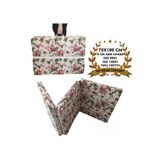 Vip Home Concept Market Urunleri Katlanir Yatak Yer Yatagi Sunger Yatak (70X180x6cm)İngiliz Gulu Fermuarli