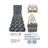 Vip Home Concept Market Urunleri Katlanir Yer Yatagi Ve Tek Kisilik Sunger Katlanir Minder Yatak 55X165 Cm 3 Cm-Sıyah Tuy