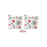 Vip Home Concept Market Urunleri Kirlent Yastik Dolgulu Fermuarli Vip Yastik 2 Adet-43X43 Cm(Marin)