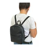 Vip Home Concept Market Ürünleri Mini Kadın Sırt Çantası-Siyah Suni Deri-Vip Home Bags