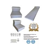 Vip Home Concept Market Ürünleri Tek Kişilik Katlanır Koltuk Katlanır Yatak Kanepe Yer Yatağı Tek Kişilik Gri-65X160x10 Cm
