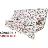 Vip Home Concept Süngersiz Salıncak Minderi Kılıfı 3 Kişilik Kılıf Çapa Bahçe Minderi