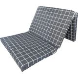 Vip Home Concept Vip Katlanır Yer Yatağı (8 cm Kalın)Sünger Yatak 80X180X8 Cm-Gri Pano - 80 x 180 cm