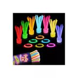 VIP KALİTE 100 ADET GLOW STİCK IŞIKLI FOSFOR ÇUBUK NEON PARTİ IŞIKLARI IŞIKLI BİLEKLİK KOLYE ÇUBUK