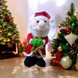 Vıp Kalite Dans Eden Saksafon Çalan Noel Baba Müzikli Noel Baba Noel Baba Yılbaşı Süsleri