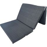 Vip Katlanır Yer Yatağı (8 cm Kalın)Sünger Yatak 80X180X8 Cm-Siyah - Çok Renkli - 80 x 180 x 8 cm