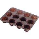 VİP Mini Muffin Kek Kalıbı 12'li - 10 Adet