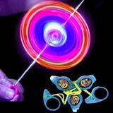Vıp Renkli LED Işıklı Fırfır Mavi Fırfır Yeni Nesil Işıklı Oyuncak Blue A Pull It To Top Spining