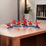 Vıp Spıderman Örümcek Adam Karakter Set 7li Biblo Set Spıderman Oyuncakları Örümcek Adam Oyuncakları