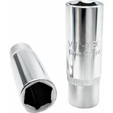 VIP-TEC 1/4 Altı Köşe Derin Lokma 6 mm - Renkli
