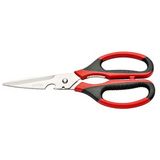 VIP-TEC Vip-tec Profesyonel Çok Amaçlı Makas 22cm Kırmızı