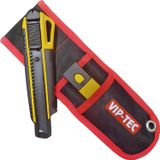 VIP-TEC VT875101SKS Kemer Çantalı Plastik Profesyonel Maket Bıçağı Takımı
