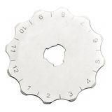 VIP-TEC VT877015-3 45 mm Profesyonel Yuvarlak Dalgalı Bıçak Yedeği