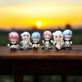 Vıp Zero 6 Lı Karakter Set Anime Biblo 8 cm Zero Anime Oyuncakları Anime Karakterleri Anime Biblo