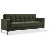 Vipa Home Seattle Yesil Yatakli Cekyat Uclu Kanepe