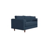 Vipa Home Vipa Minnesota Dayanıklı Modern İskandinav Tasarım Rahat Konforlu Üçlü Koltuk, Lacivert