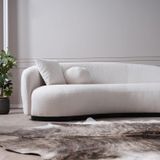 Vipa New Moon Lüks Modern Şık İskandinav Tasarım Üçlü Koltuk, Comford, Salon ve Oturma Odası İçin