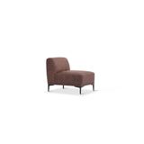 Vipa New York Tekli Berjer Koltuk, Harmony, Comfort Plus ,Ofis Salon ve Oturma Odası için Kahverengi