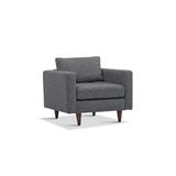 Vipahome Vipa Minnesota Koyu Gri Tekli Koltuk