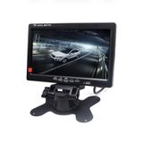 VipDeluXe 7 inç LED arkadan aydınlatmalı TFT LCD monitör, Araç Geri Görüş Kamerası için
