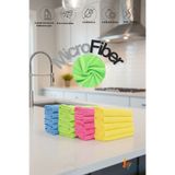 VİPEX 20 Adet 40x40 Ultra Emiciliğe Sahip 160 Kalite Mikrofiber Temizlik Bezi