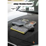 VİPEX ARAÇ-OTO YIKAMA PAKETİ (1 Adet Eldiven-1 Adet 50x70 Tank Bezi-1 Adet 40x60 Prizma Bez)