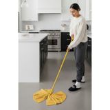 VIPEX Mikrofiber Havlu Mop Başlığı, Sarı, 70x90 cm, Yüksek Emicilik, Ultra Doku