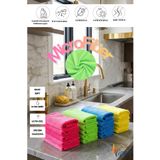 VİPEX Mikrofiber Ultra Temizlik Bezi Ultra Emiciliğe Sahip Güçlü Doku 240 GSM 40x40cm