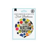 Vipfoni 18" Folyo Balon -Happy Birthday -Balloons