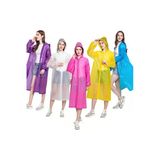 Vipfoni Kalin Unisex Çıt Çıtlı Yagmurluk Beyaz