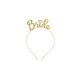 Vipfoni Metal Bride Gelin Tacı Gold