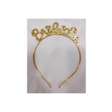 Vipfoni Metal Bride To Be Gelin Tacı Gold