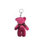 Vipfoni Pembe Renkli Çift Peluş Ayıcık Anahtarlık