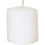 Vipfoni Silindir Mum 5 x 5 cm - Beyaz