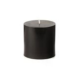Vipfoni Silindir Mum 7 X 7 Cm Siyah