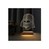 Vipyol 3d Star Wars Darth Vader Lamba Çocuk Odası Gece Lambası