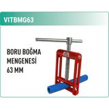 Vira 63 mm Boru Boğma Mengenesi Profesyonel Kullanım İçin Dayanıklı ve Kullanışlı Alet