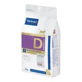 Vırbac D1 Dermatology Support Cat Dermatoz ve Tüy Kaybı Kedi Maması 3kg
