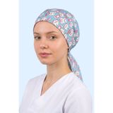 Viridi Medical Fashion DİŞ DESEN MAVİ CERRAHİ ENSE BONE