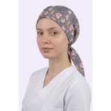 Viridi Medical Fashion MEDİKAL DESEN MOR CERRAHİ ENSE BONE