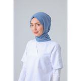 Viridi Medical Fashion PAMUK CAZZ CERRAHİ TESETTÜR BONE KOT MAVİ