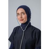 Viridi Medical Fashion Stetoskop Girişli Penye Cerrahi Tesettür Bone Lacivert