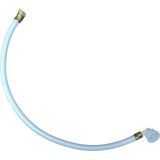 Visam Flexible 55 cm Rezervuar Bağlantı Hortumu 3/8" - 1/2" Sarı Metal ve Plastik Rekor