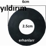 Visam Rezervuar İç Takım Contası Deniz20 Siyah Renkli Dayanıklı Malzemeden Üretilmiştir