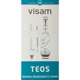 Visam Teos Basmalı Klozet Rezervuar İç Takım Modern Tasarım ve Su Tasarrufu Özellikleriyle