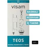 Visam Teos Basmalı Rezervuar İç Takımı Kolay Montaj Özelliği ile Dayanıklı Parça