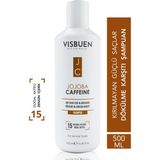 Visbuen 15 Doğal Aktifli Jojoba & Kafein Şampuan 500 ml Tüm Saçlar İçin Dökülme Karşıtı Etki