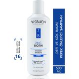 Visbuen 500 ml Çinko Biotin Kepek Önleyici Bakım Şampuanı 16 Doğal Aktifli Kadınlar İçin