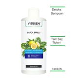 Visbuen Etkili 12 Doğal Aktifli Arındırıcı Onarıcı Ve Işlem Öncesi Sonrası Koruyucu Tuzsuz Şampuan Detox